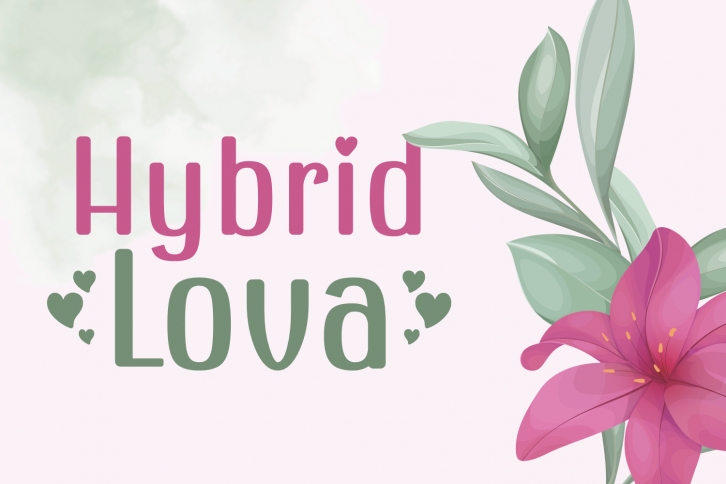 Hybrid Lova Font Download