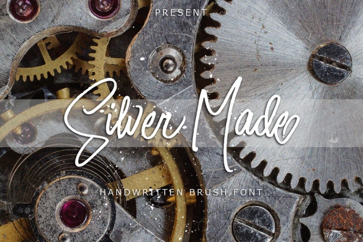Silver Made Font Download