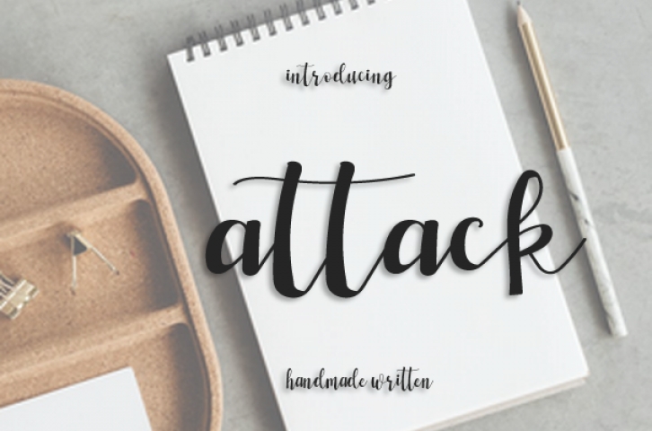 Attack Font Download