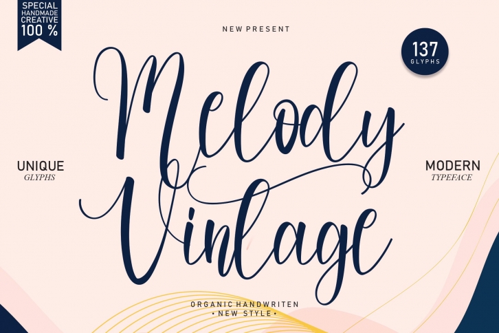 Melody Vintage Font Download