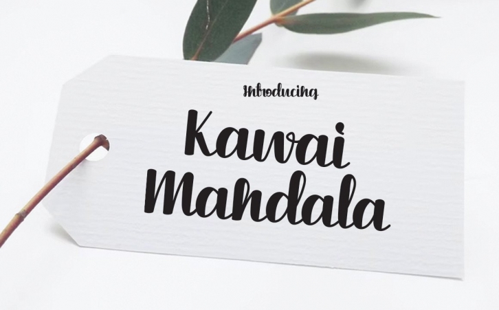 Kawai Mandala Font Download