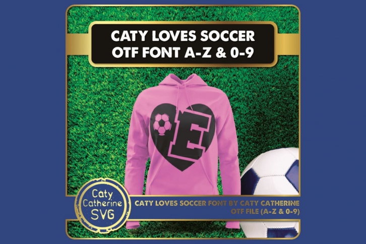 Caty Loves Soccer Font Download
