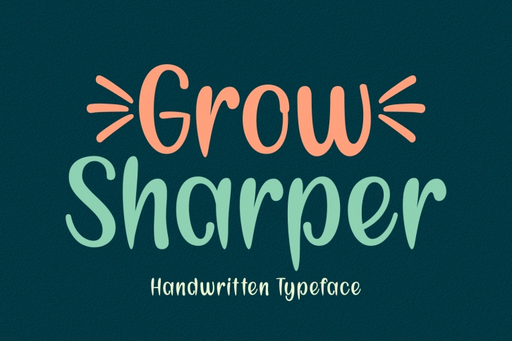 Grow Sharper Font Download