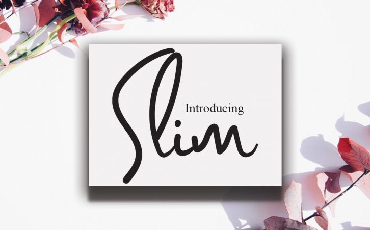 Slim Font Download