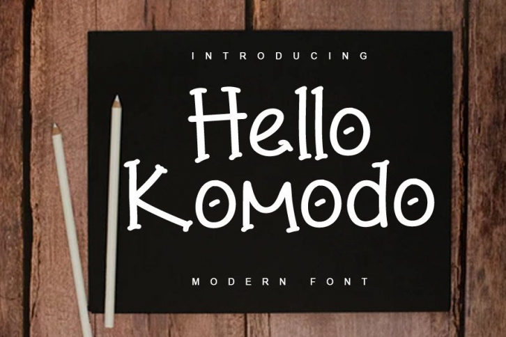 Hello Komodo Font Download