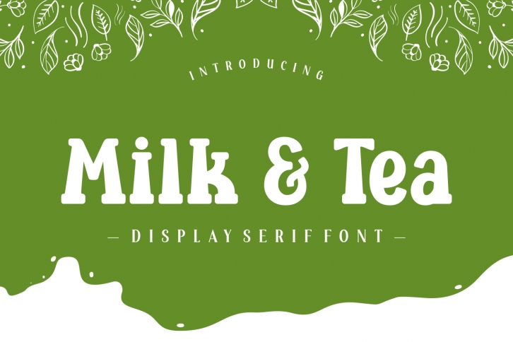 Milk  Tea Font Download