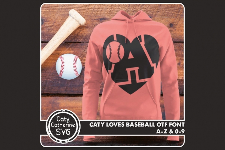 Caty Loves Baseball Font Download