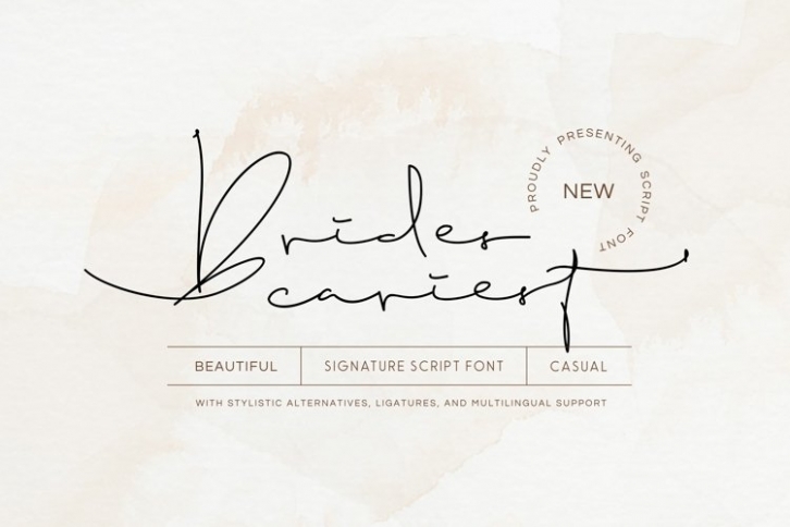 BridesCariest Font Download