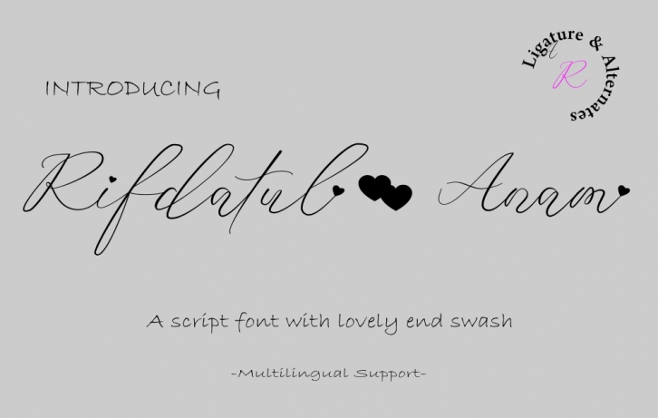 Rifdatul Anam Font Download
