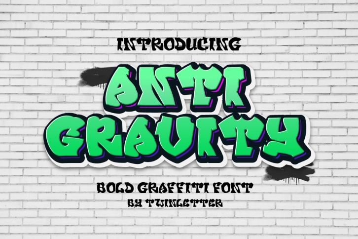 ANTI GRAVITY Font Download