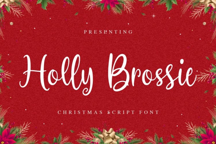 HollyBrossie Font Download