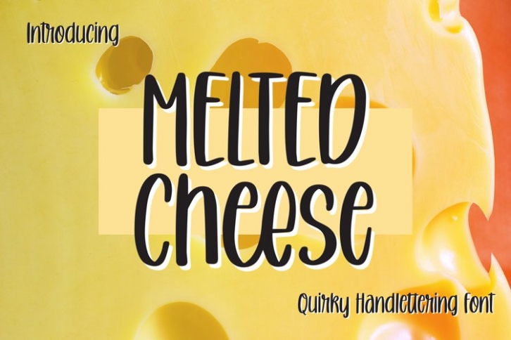 Melted Cheese Font Download