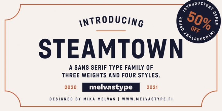 Steamtown Font Download