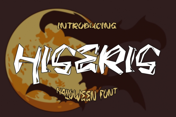 HISERIS - Halloween Horror Font Font Download