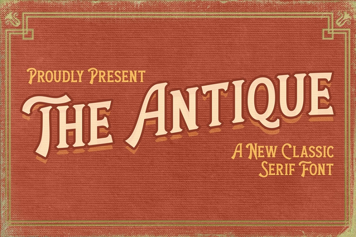 The Antique Font Download