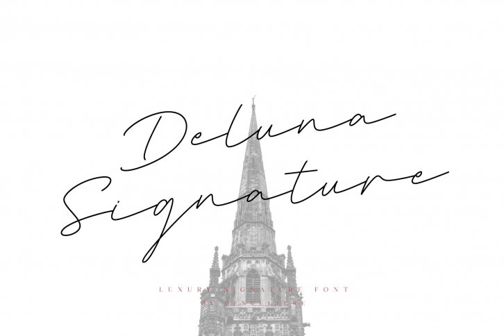Deluna Signature Font Download