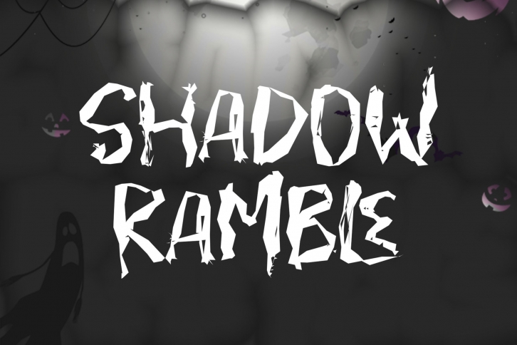 SHADOW RAMBLE Font Download