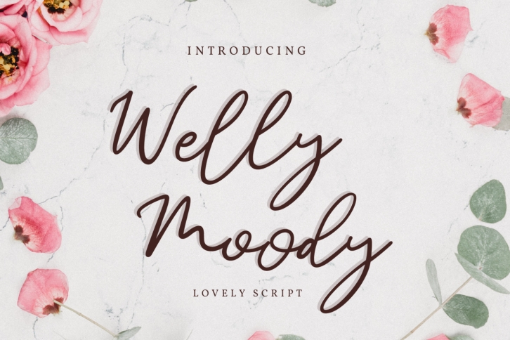 Welly  Moody Font Download