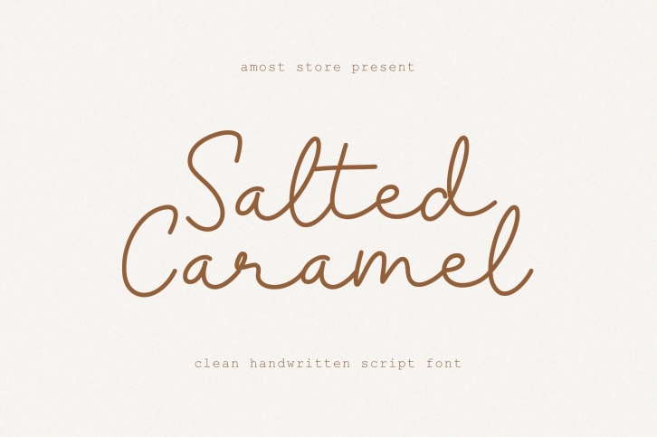Salted Caramel Font Download