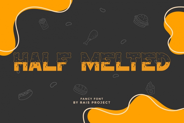 Half Melted Font Download