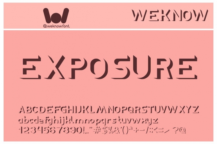Exposure Font Download