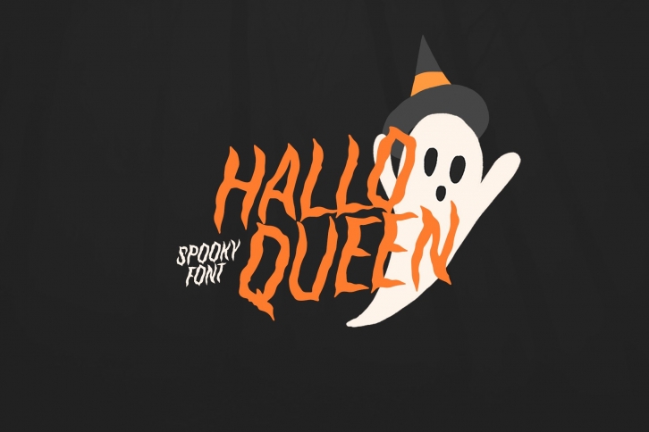 HalloQueen Spooky Halloween Font Download