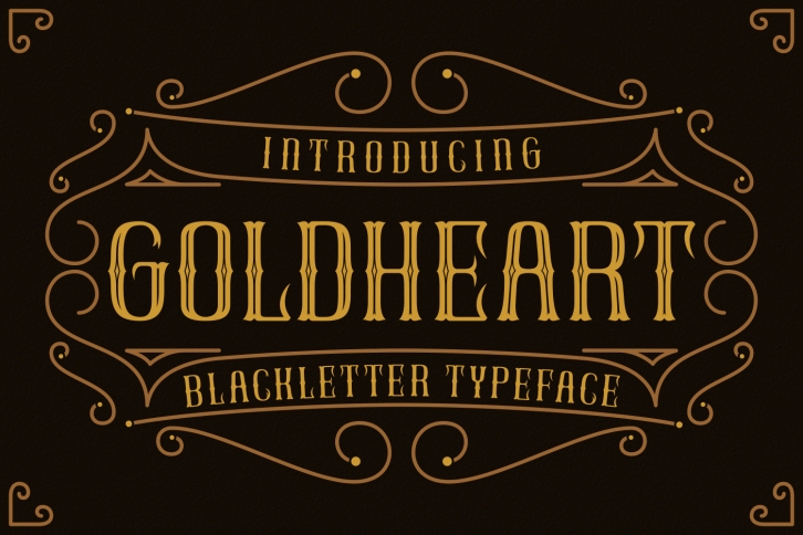 GoldHeart Font Download