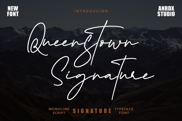 Queenstown Signature Font Download