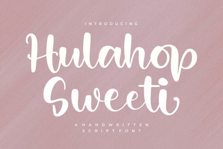 Hulahop Sweet Font Download