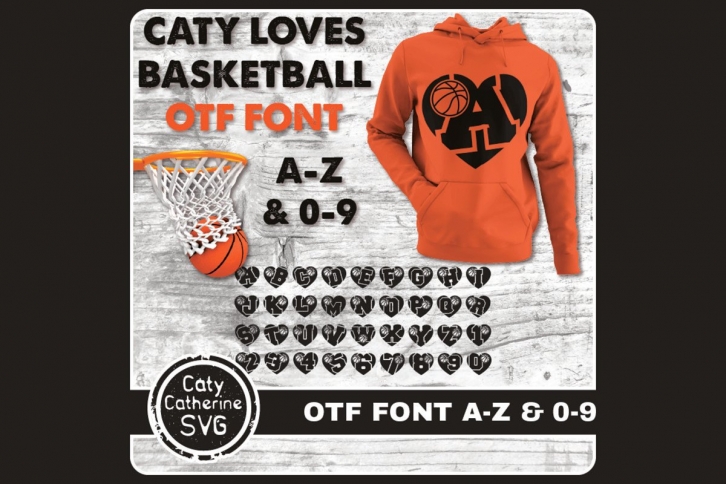 Caty Loves Basketball Font Download