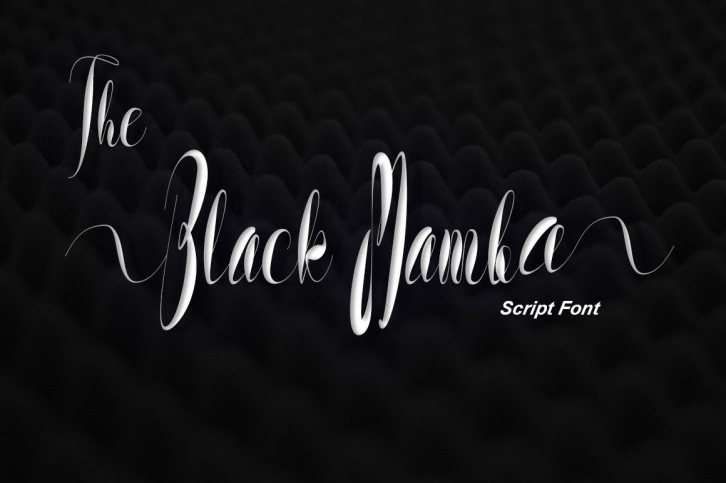 The Black Mamba Font Download