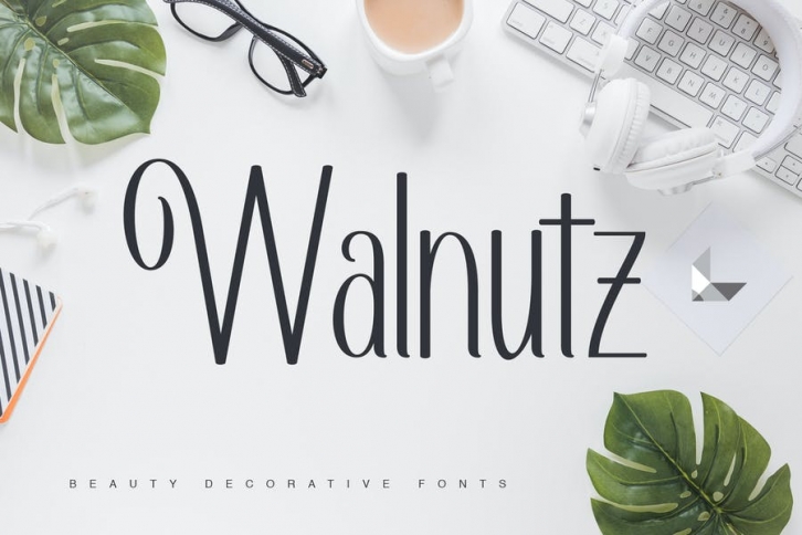 Walnutz - Beauty Decorative Fonts Font Download
