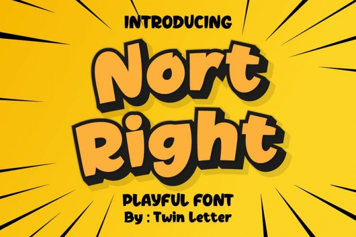 Nort Right Font Download