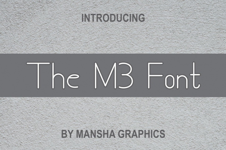 The M3 Font Download