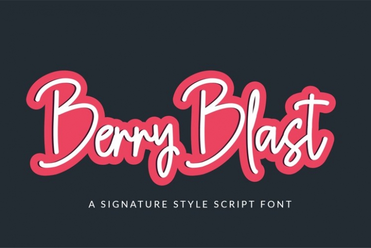 Berry Blast Font Download