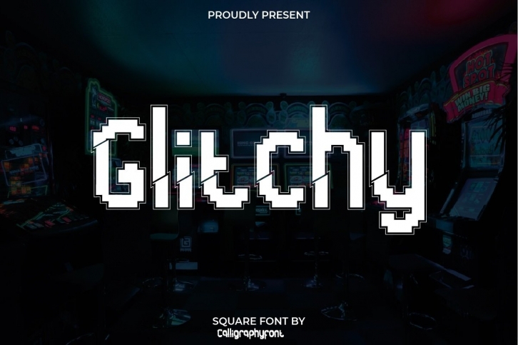 Glitchy Font Download