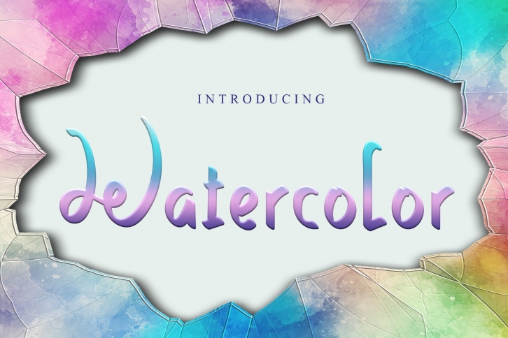 Watercolor Font Download