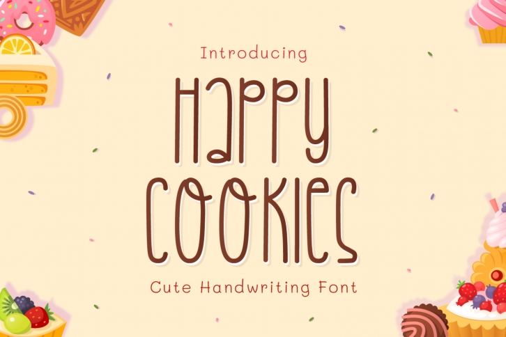Happy Cookies Font Download