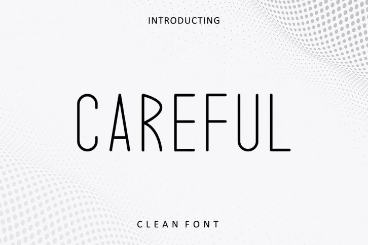 Careful Font Download