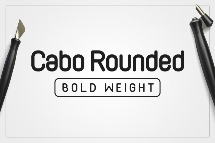 Cabo Rounded Bold Font Download
