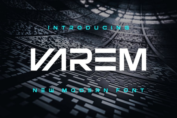 Varem - Modern Font Font Download