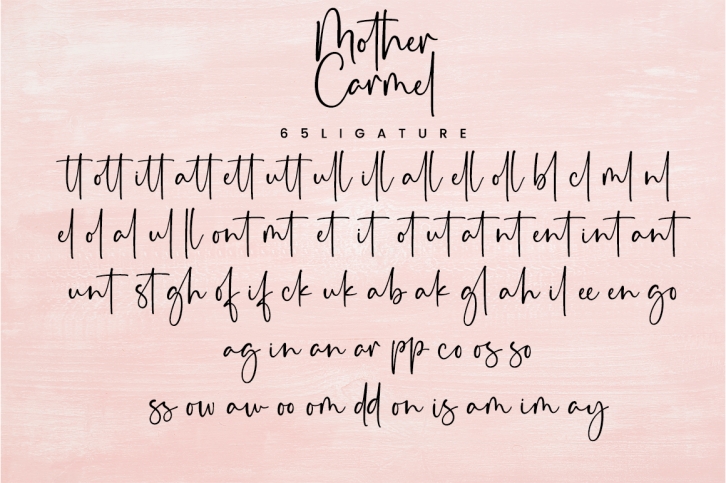 Mother Carmel Font Download