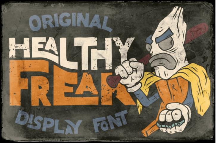 Healthy Freak Font Download