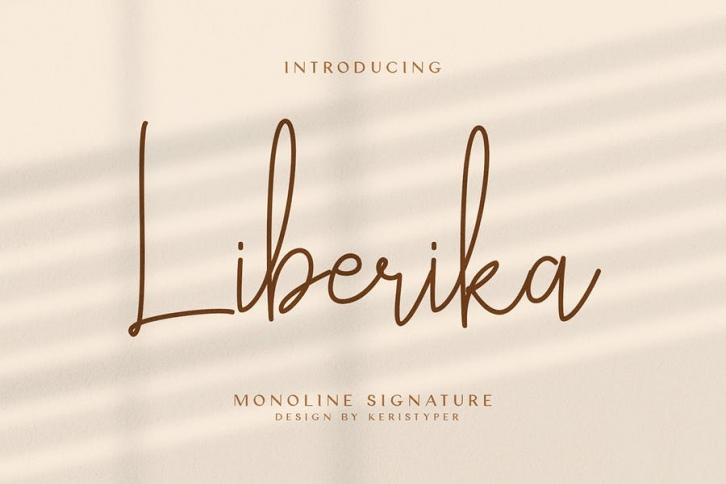 Liberika Handwritten Font Font Download