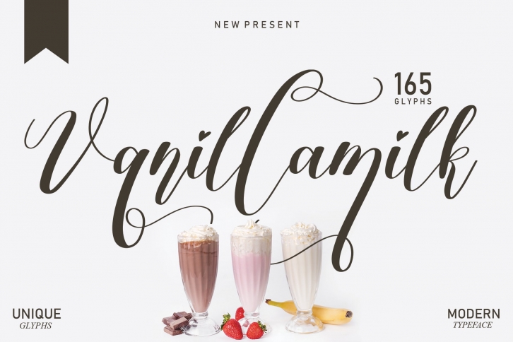 Vanillamilk Font Download