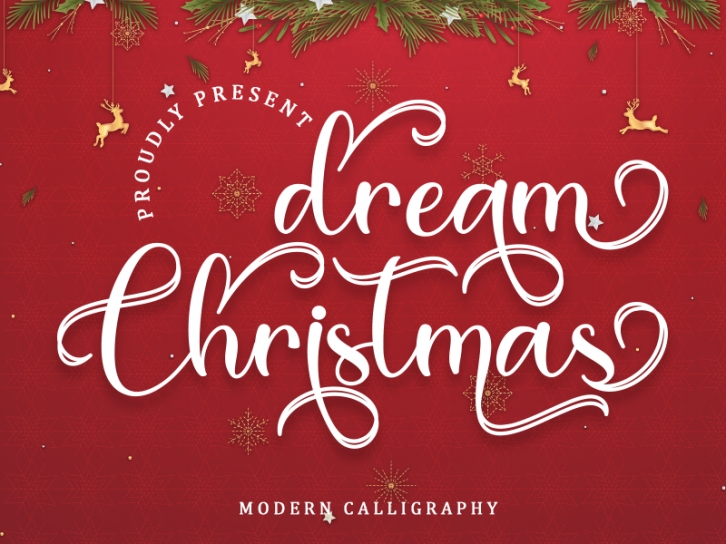 Dream Christmas Font Download
