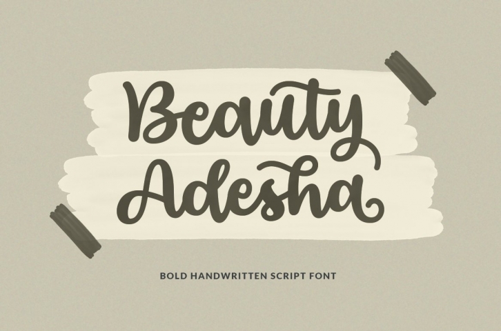 Beuaty Adesha Font Download