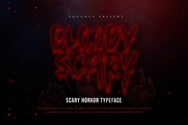 Bloody Scary Horror Halloween Font Font Download