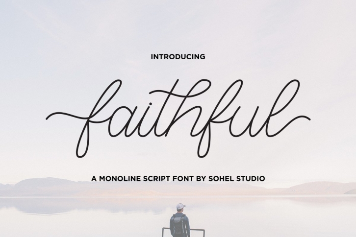 Faithful – Mono-line Script Font Download