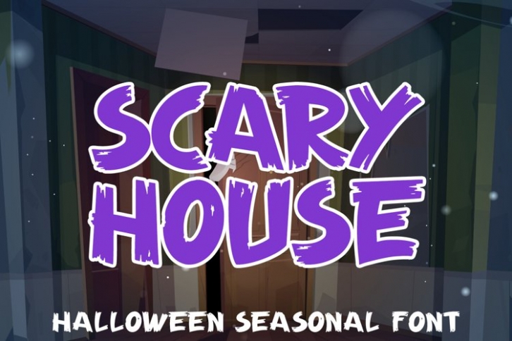 Scary House Font Download